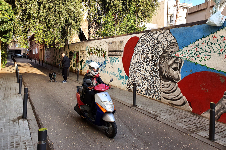 Vila de Gràcia w Barcelonie