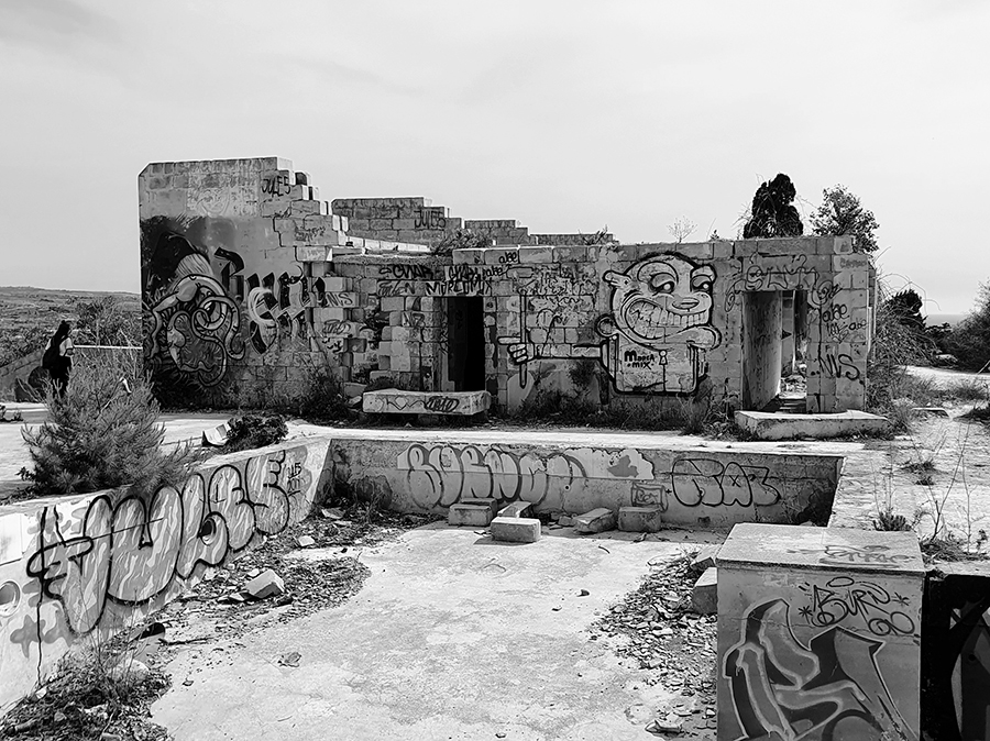 Urbex na Malcie w Festaval Hotel