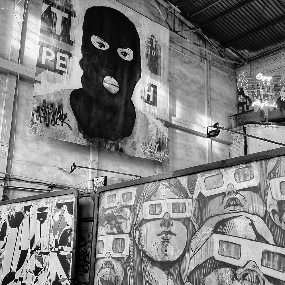 Street art w Stoczni Gdańskiej