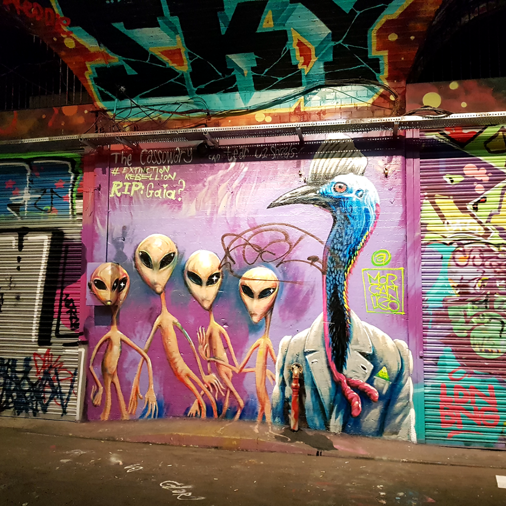 Street art w Londynie, graffiti w Banksy Tunnel