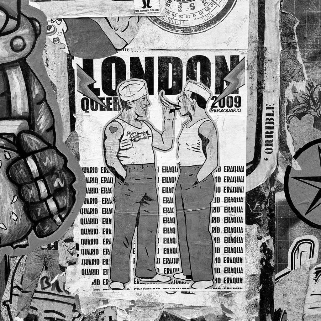 Street art na Brick Lane w Londynie