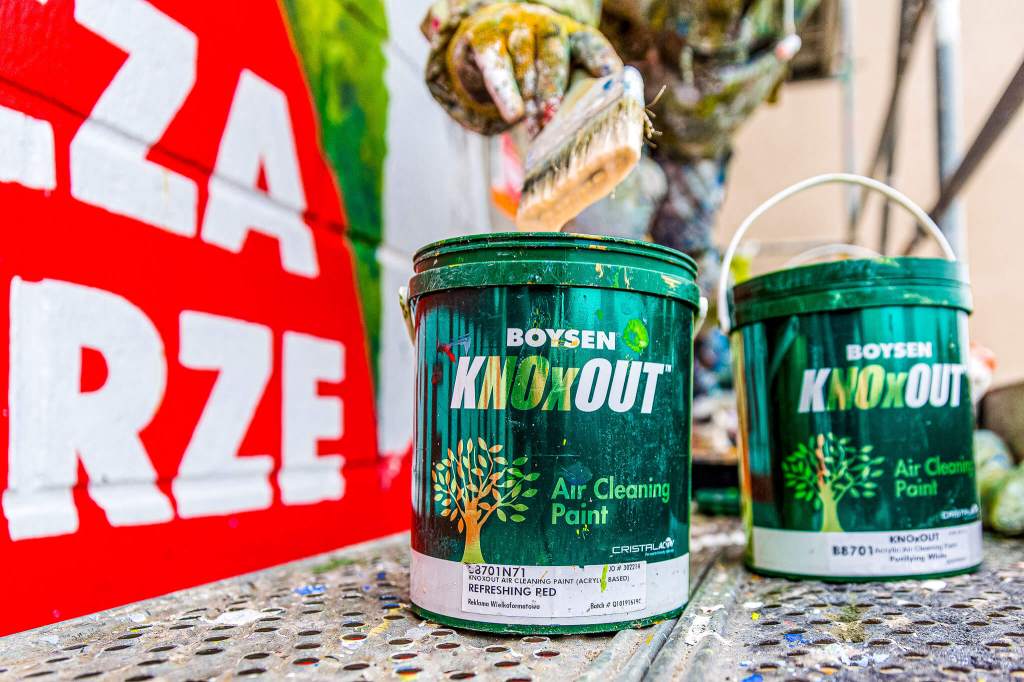 Fotokatalityczna farba antysmogowa KNOxOUT