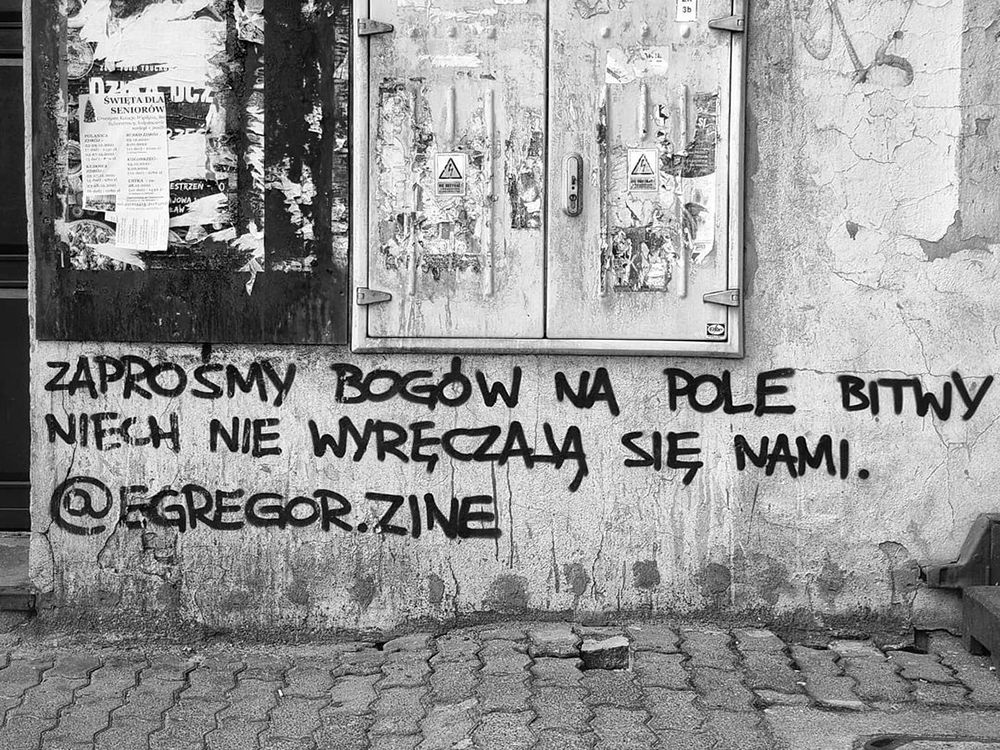Zaprośmy bogów na pole bitwy niech nie wyręczają się nami