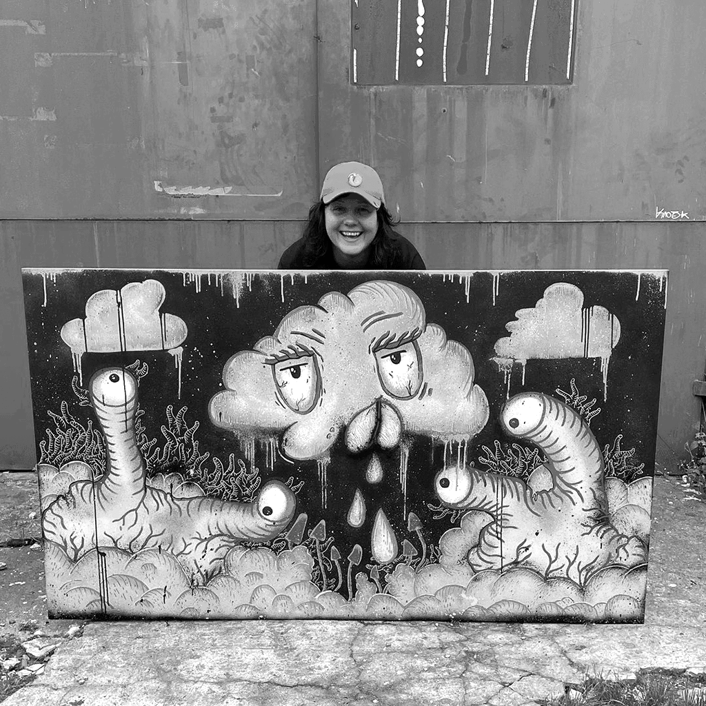 Street art na Pradze – rozmowa z Miss Dorys