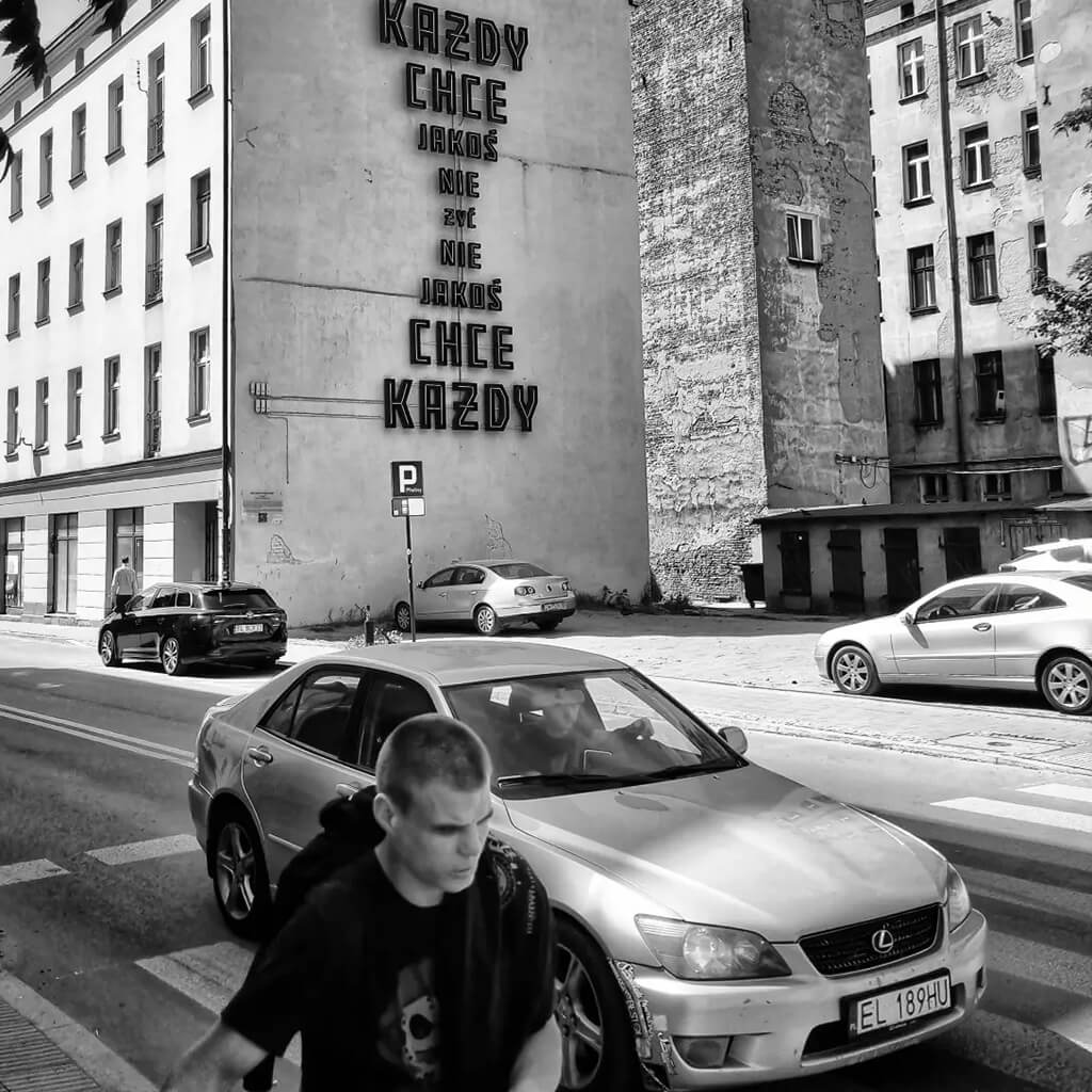 Murale w Łodzi – rozmowa z Michałem Bieżyńskim