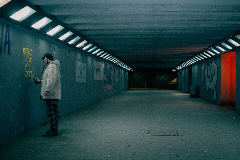 Janusz Trzeci Waza i napis Matka leje mi kota