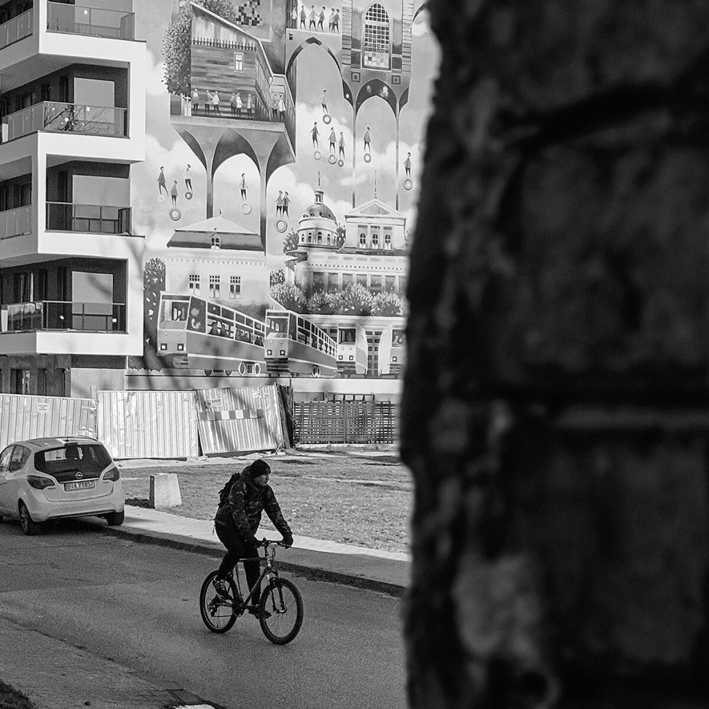 Street art w Warszawie – mural Tytusa Brzozowskiego na Szmulkach