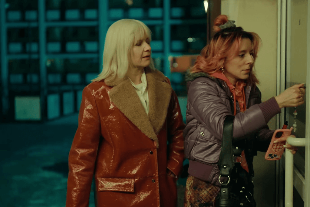 Małgorzata Kożuchowska i Monika Frajczyk w serialu Aniela