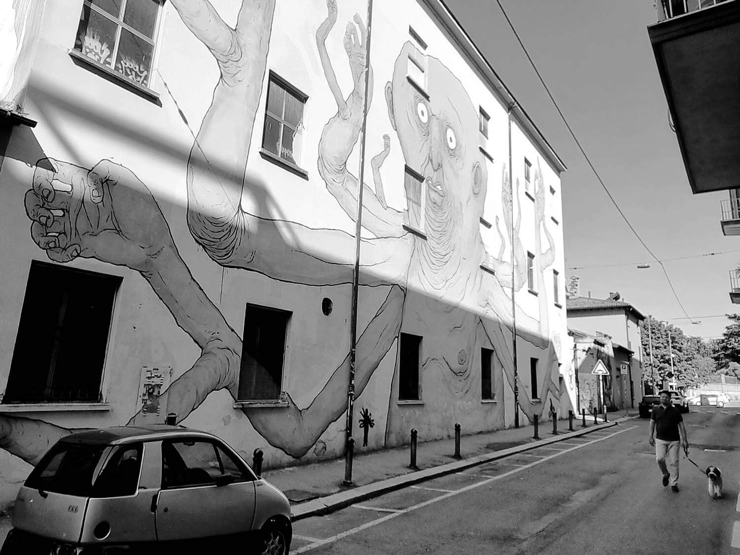 Mural Nemo w Bolonii