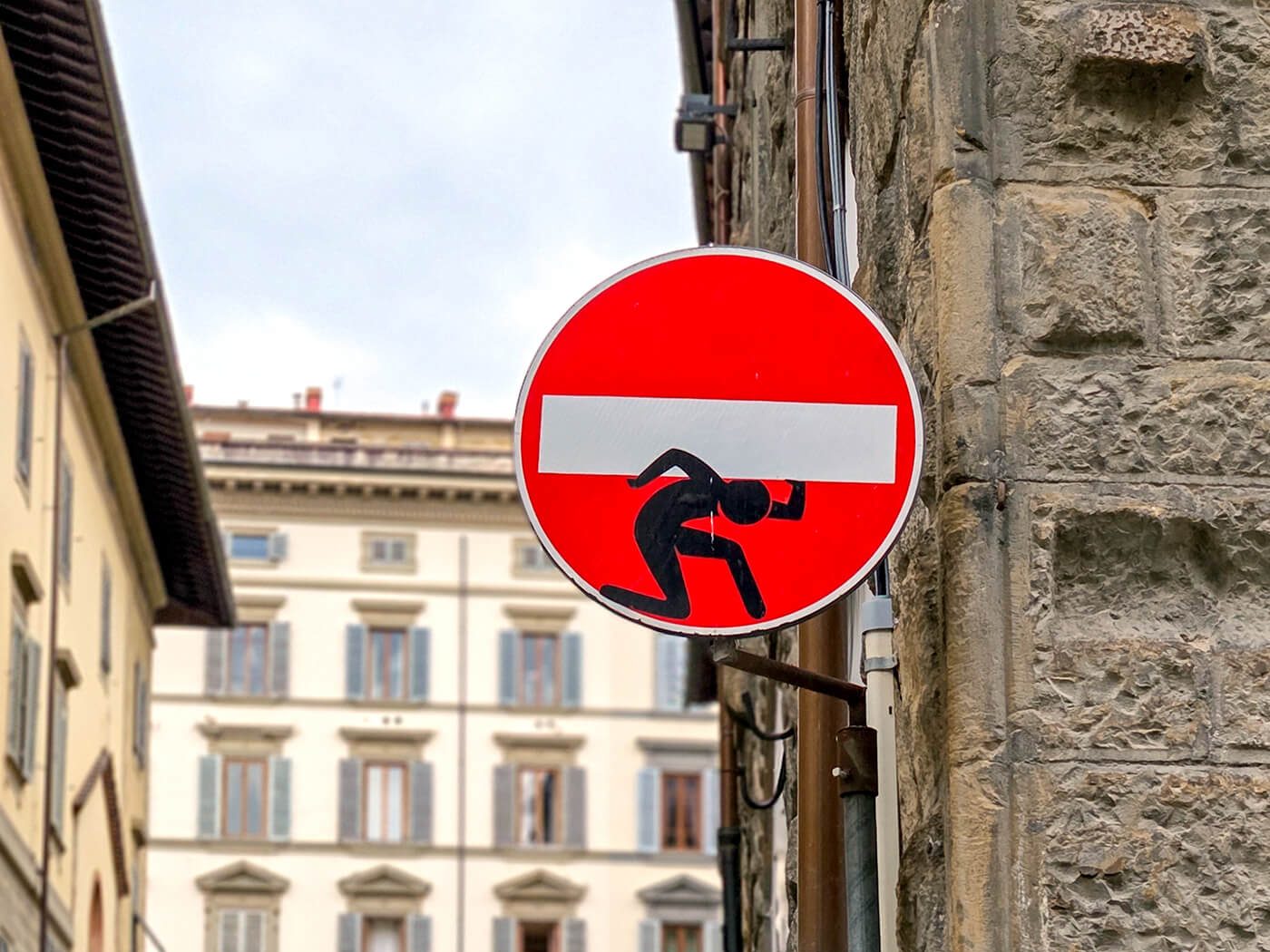 Clet Abraham we Florencji 